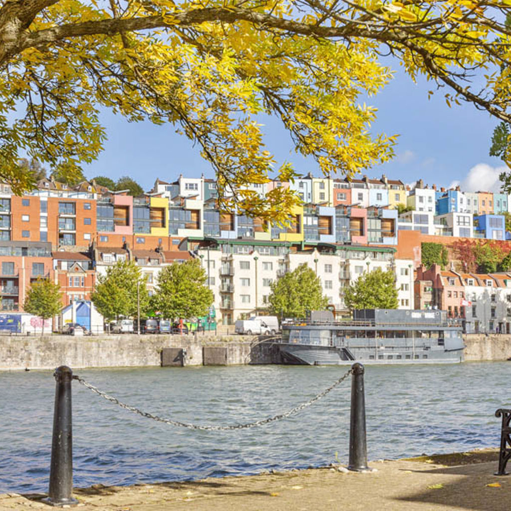 An autumn scene in Bristol
