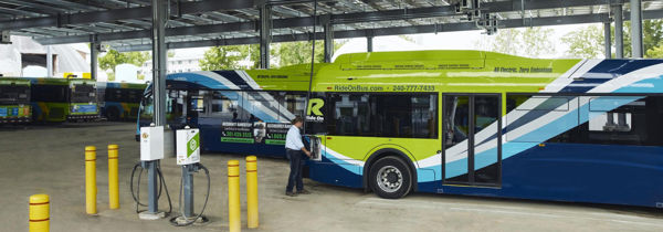 Brookeville smart energy bus depot
