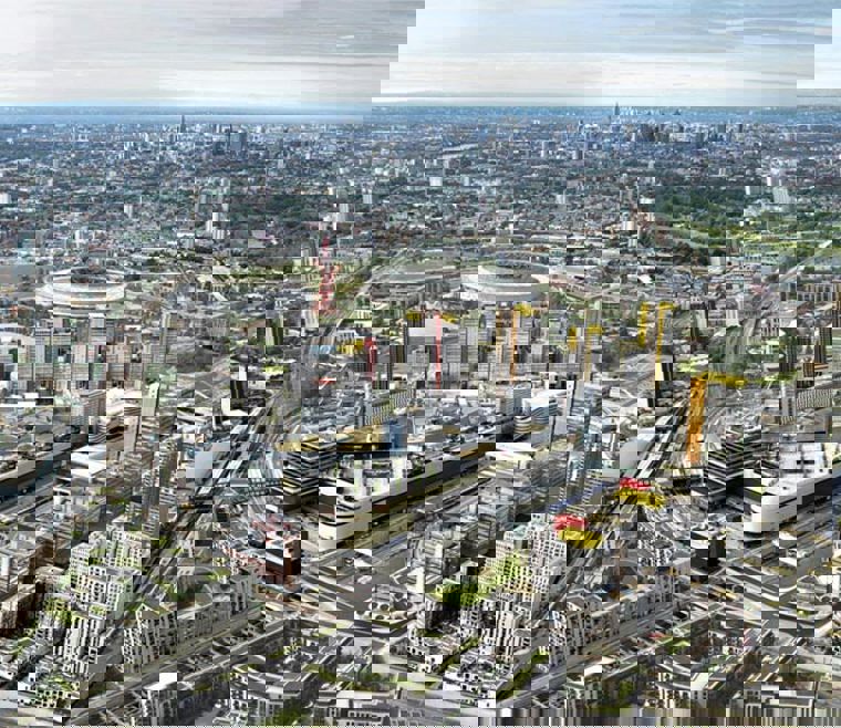 London Olympic Park masterplan