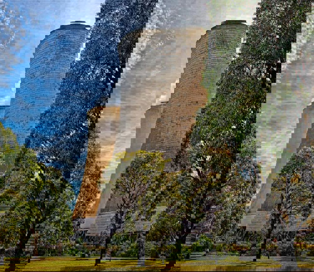 Power station cooling towers