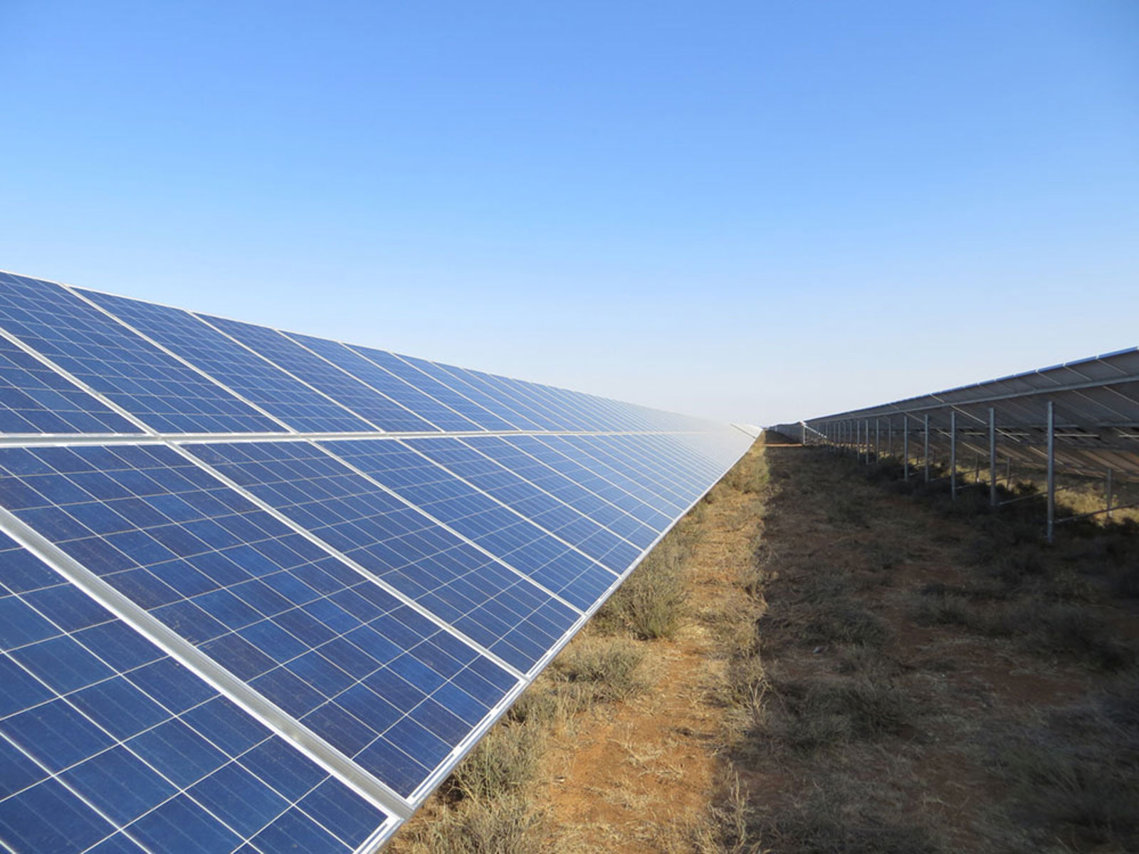 Solar farm in South Africa