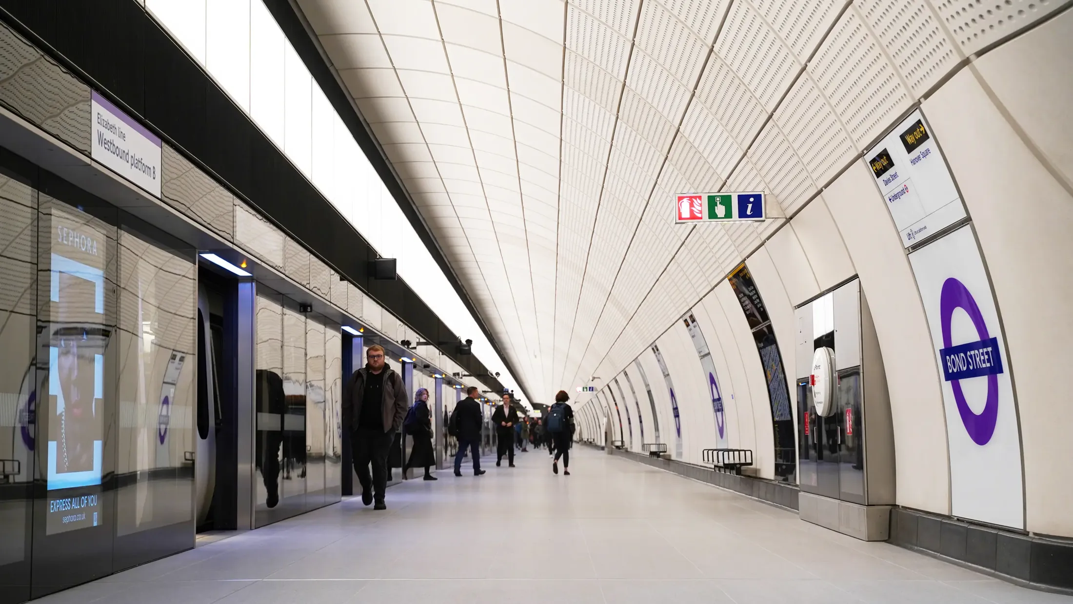 Bond Street Station platform