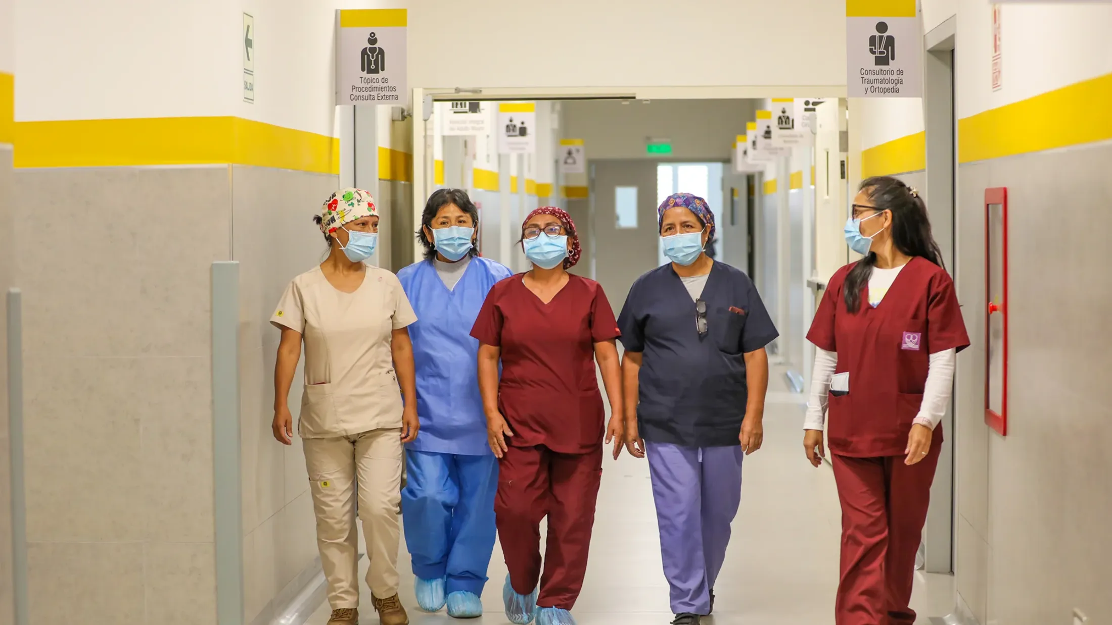 Inauguration of the San Juan de Matucana Hospital