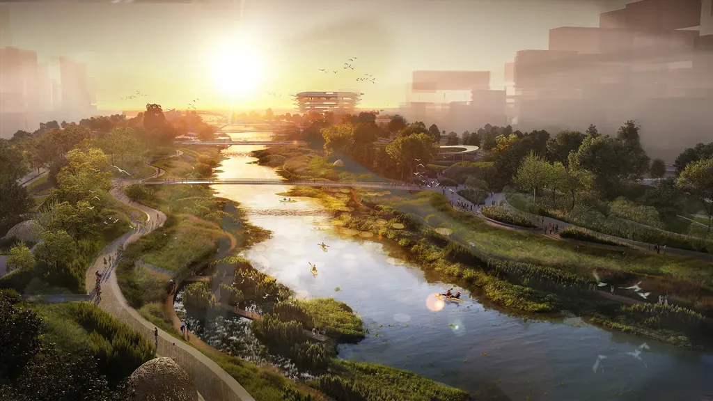 Qianwan Park rendering